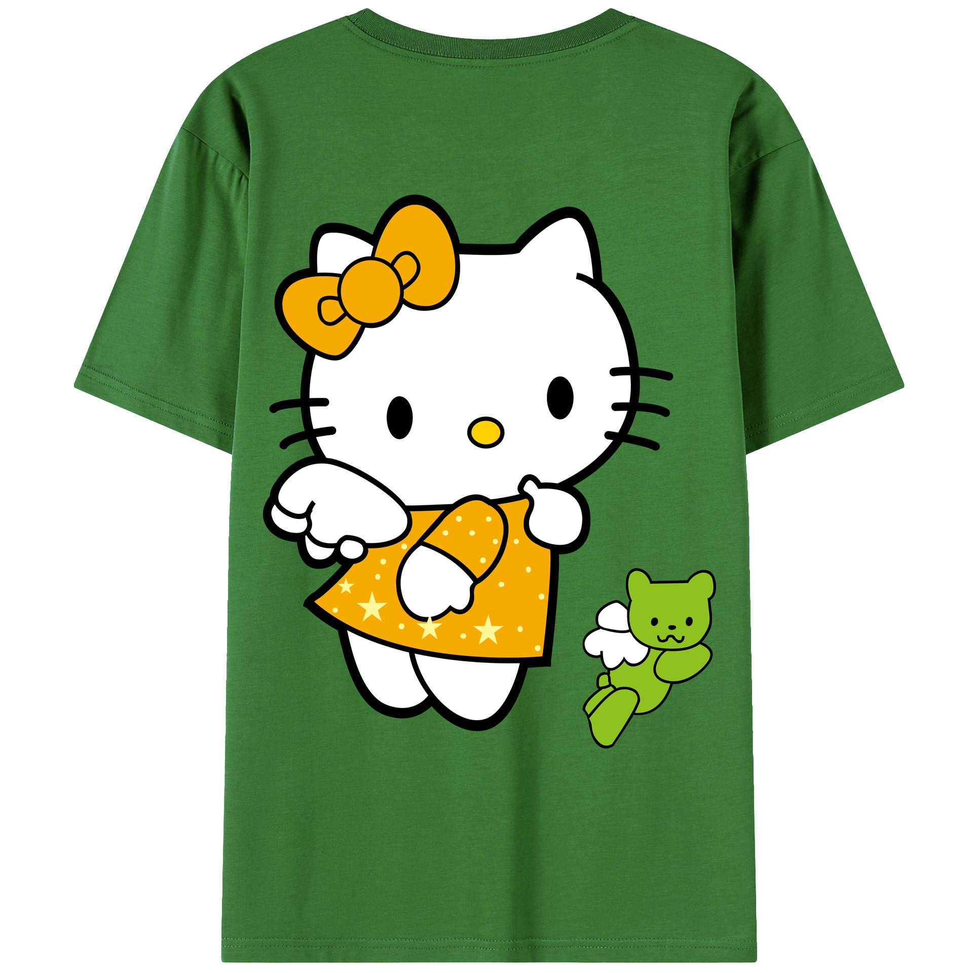 （画像用） Hello Kitty ハローキティ レディース半袖Tシャツ(バックプリント)